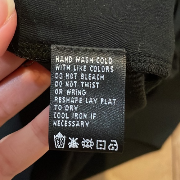 Two women’s turtlenecks, black size S, and olive green size M - Picture 8 of 8